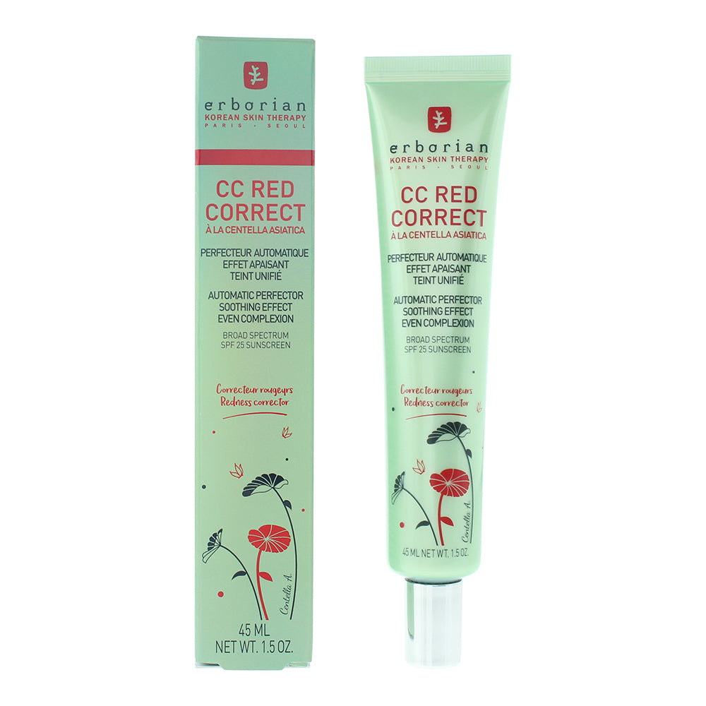 Erborian CC Red Correct Spf 25 Corrective Cream 45ml