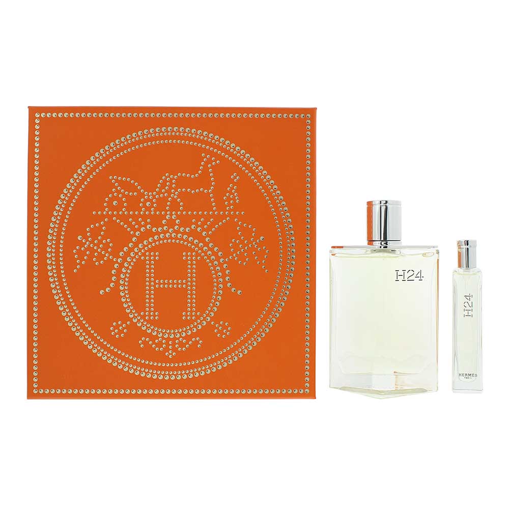 Hermès H24 2 Piece Gift Set: Eau De Toilette 100ml - Eau De Toilette 15ml