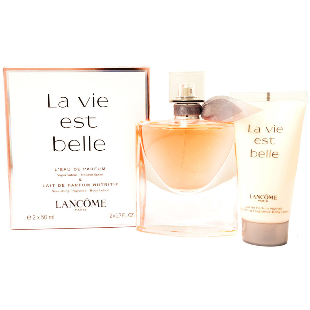 Lancôme La Vie Est Belle Eau De Parfum 2 Piece Gift Set: L'Eau De Parfum 50ml - Body Lotion 50ml