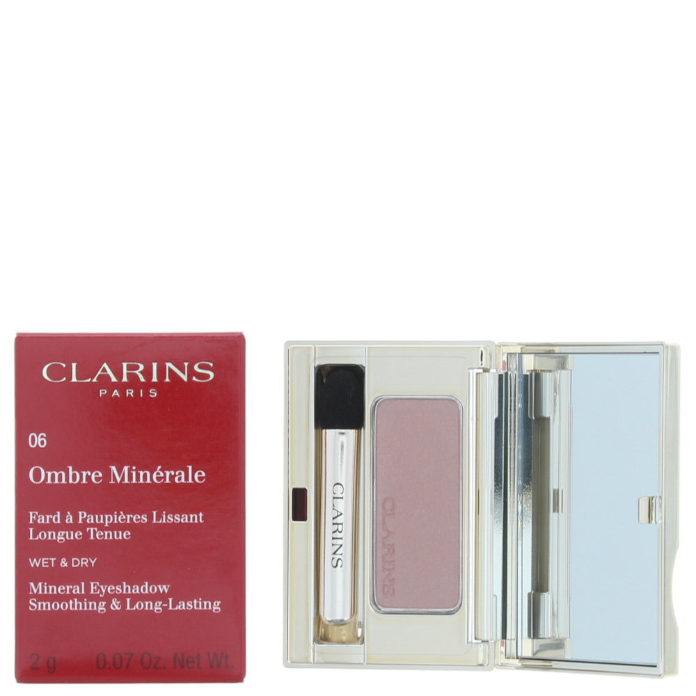 Clarins Ombre Minérale Smoothing & Long-Lasting 06 Tea Rose Eye Shadow 2g