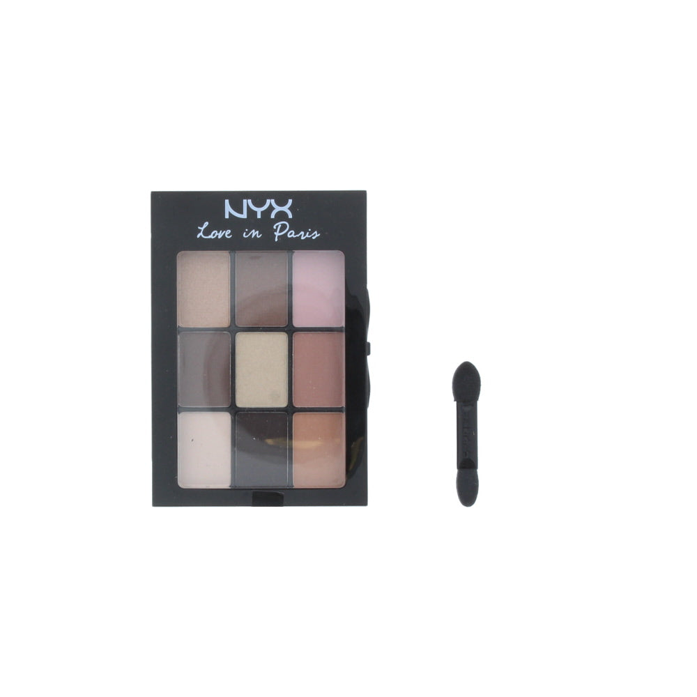 Nyx Love In Paris 9-Pan Lip02 Madeleines And Macaroons Eye Shadow Palette 7.2g