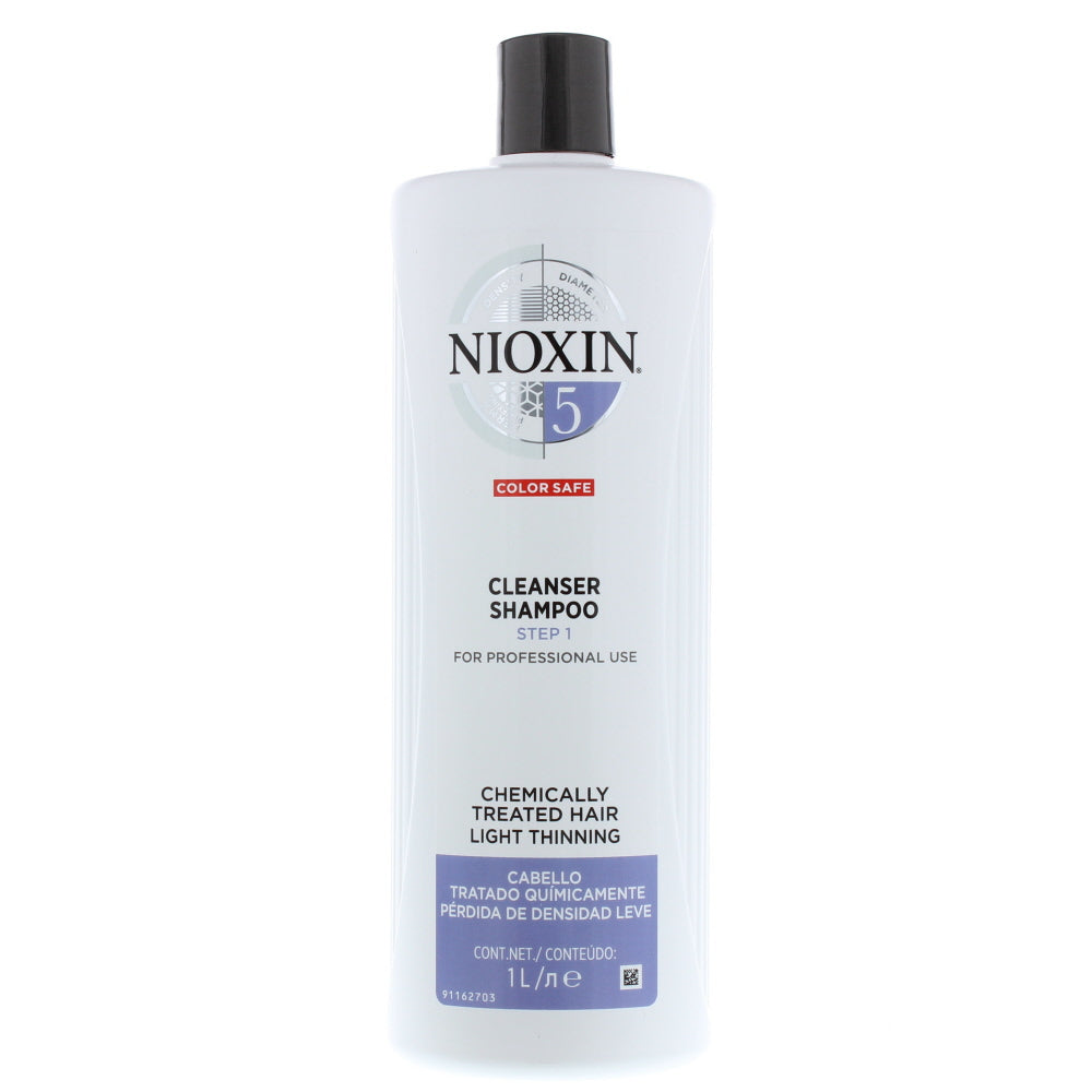 Nioxin 5 Chemically Treated Hair Light Thinning Shampoo 1000ml