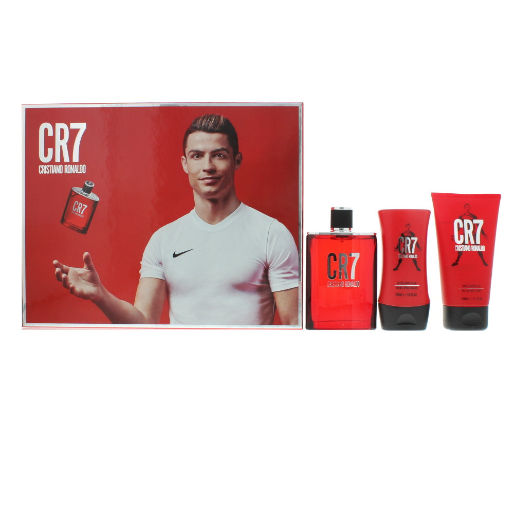 Cristiano Ronaldo Cr7 Eau de Toilette 3 Pieces Gift Set