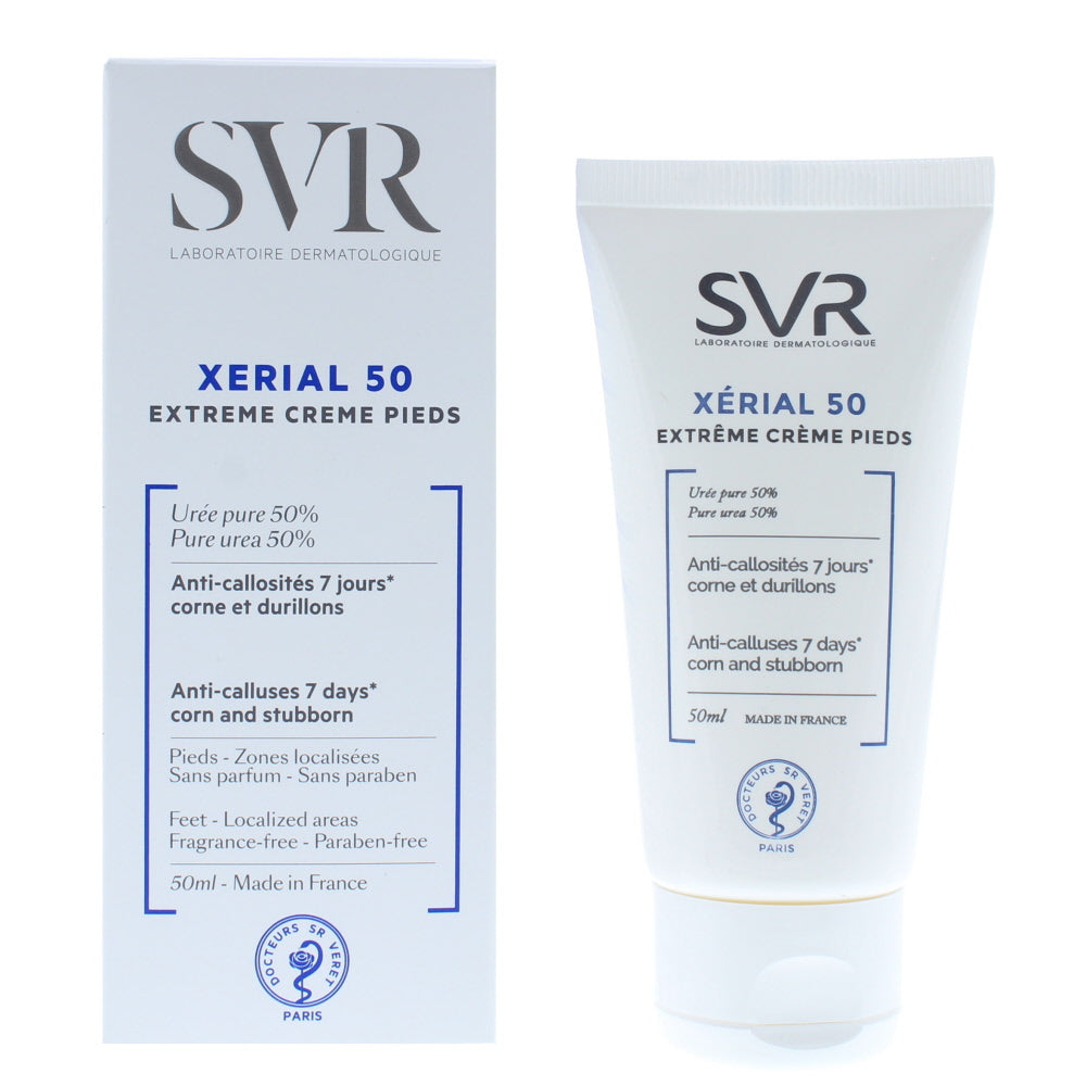 Svr Xerial 50 Extreme Creme Pieds Anti-Calluses Foot Cream 50ml