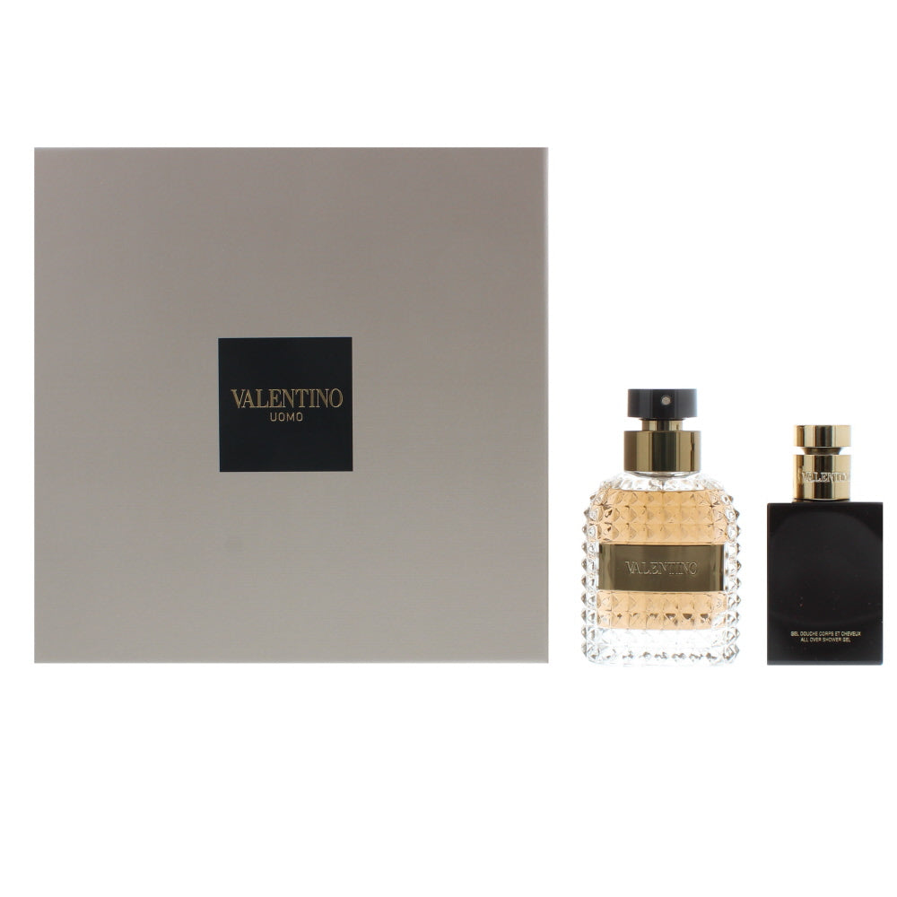 Valentino Uomo Eau de Toilette 2 Pieces Gift Set