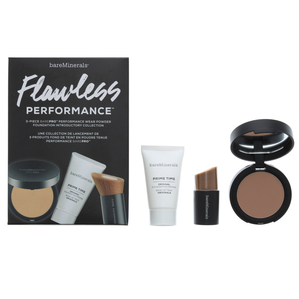 Bare Minerals Flawless Performance 10 Cool Beige Cosmetic Set 3 Pieces Gift Set