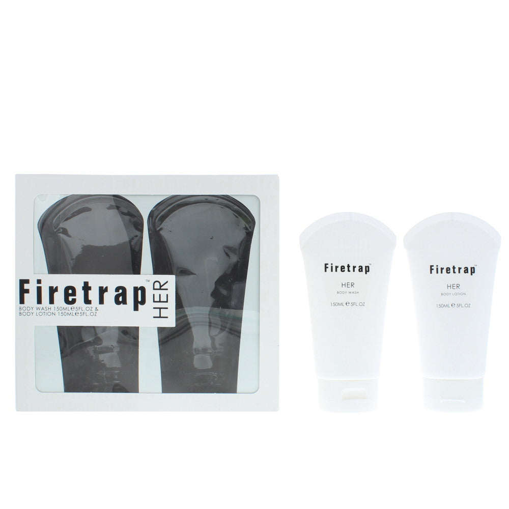 Firetrap Her Bath & Body 2 Pieces Gift Set