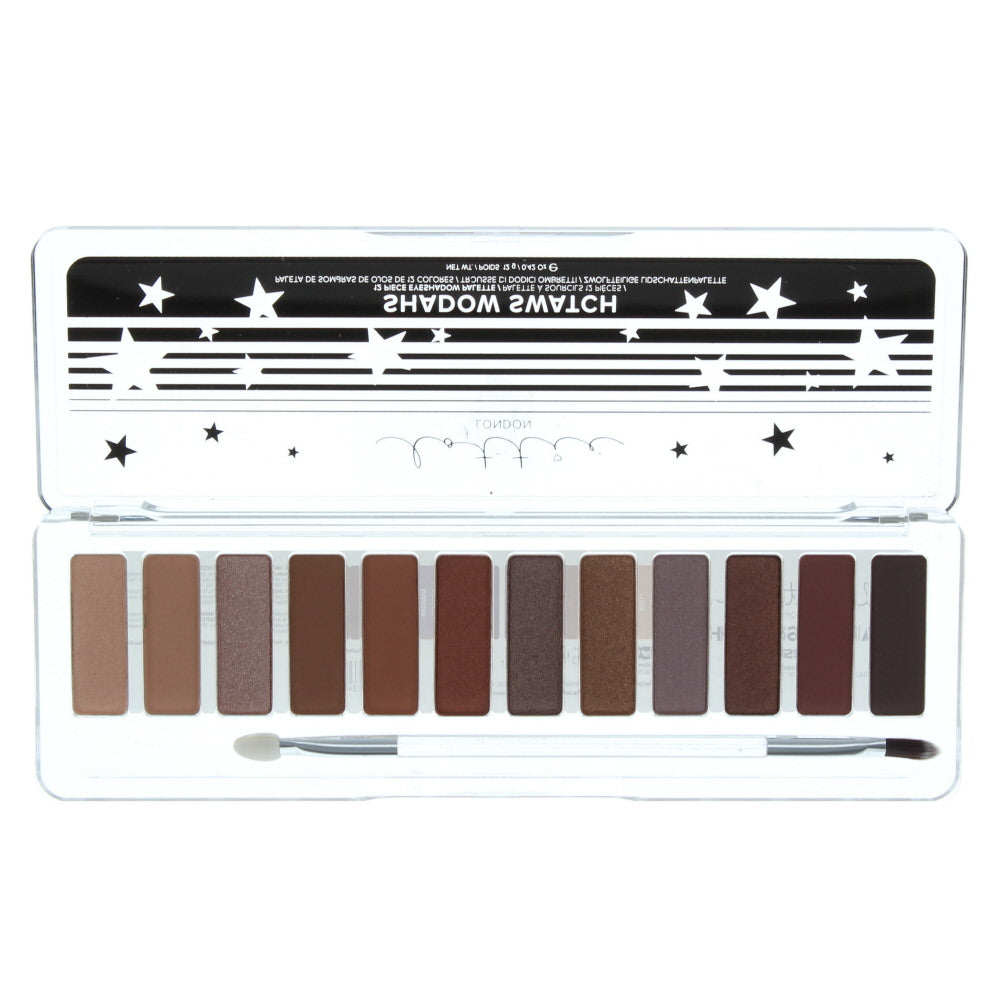 Lottie London Shadow Swatch The Rusts Eye Shadow Palette