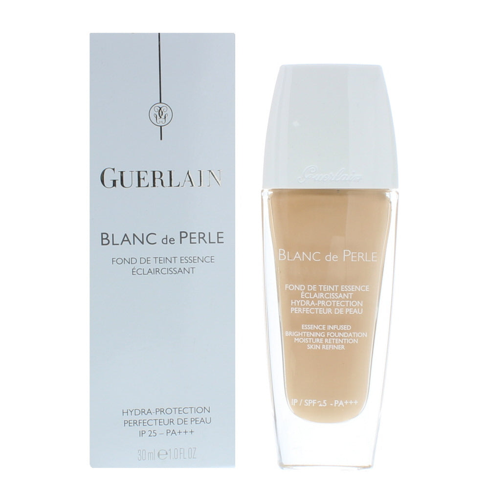 Guerlain Blanc De Perle Brightening Spf 25 32 Ambre Clair Foundation 30ml