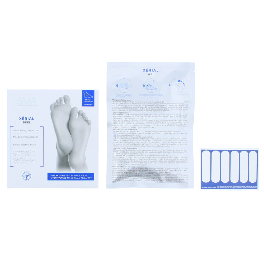 Svr Xérial Peel Exfoliating Foot Mask 50ml