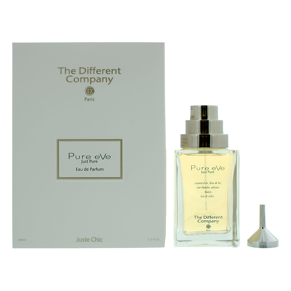 The Different Company Pure Eve Just Pure Juste Chic Eau de Parfum 100ml