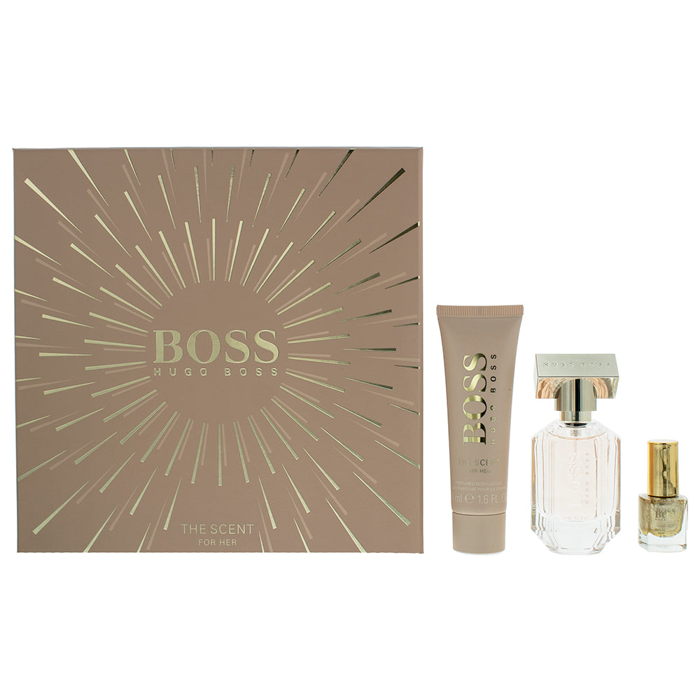 Hugo Boss The Scent For Her Eau de Parfum 3 Pieces Gift Set