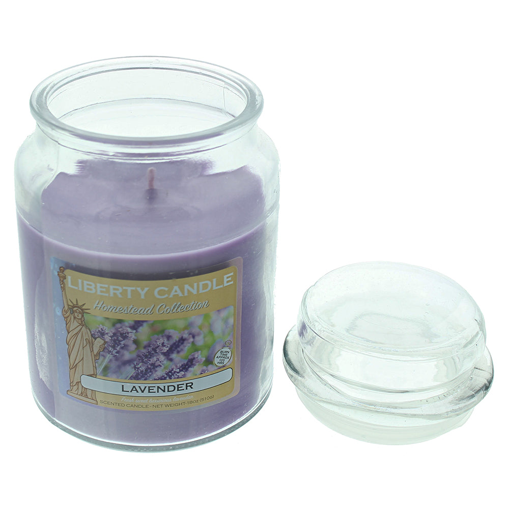 Liberty Candle Homestead Collection Lavender Candle 18oz