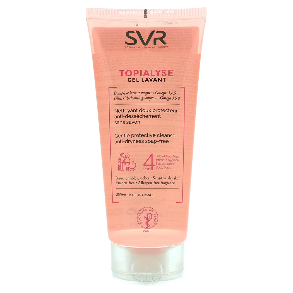 Svr Topialyse Gel Lavant Cleanser 200ml