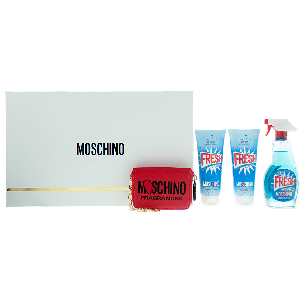 Moschino Fresh Couture Eau de Toilette 4 Pieces Gift Set