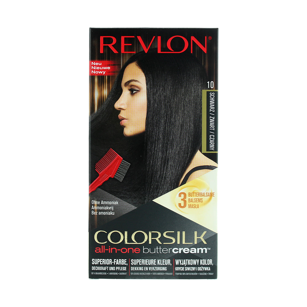 Revlon Colorsilk All-In-One Buttercream 10 Black Hair Colour