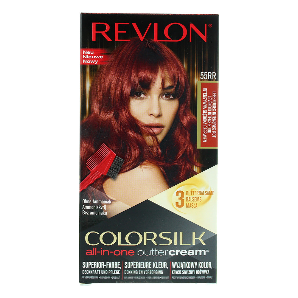 Revlon Colorsilk All-In-One Buttercream 55Rr Intense Red Hair Colour