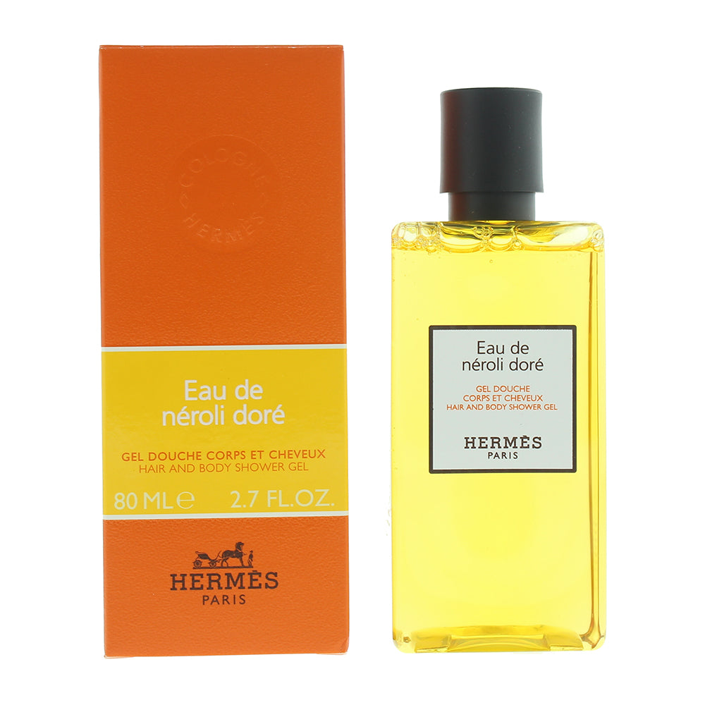 Hermès Eau De Néroli Doré Hair And Body Shower Gel 80ml