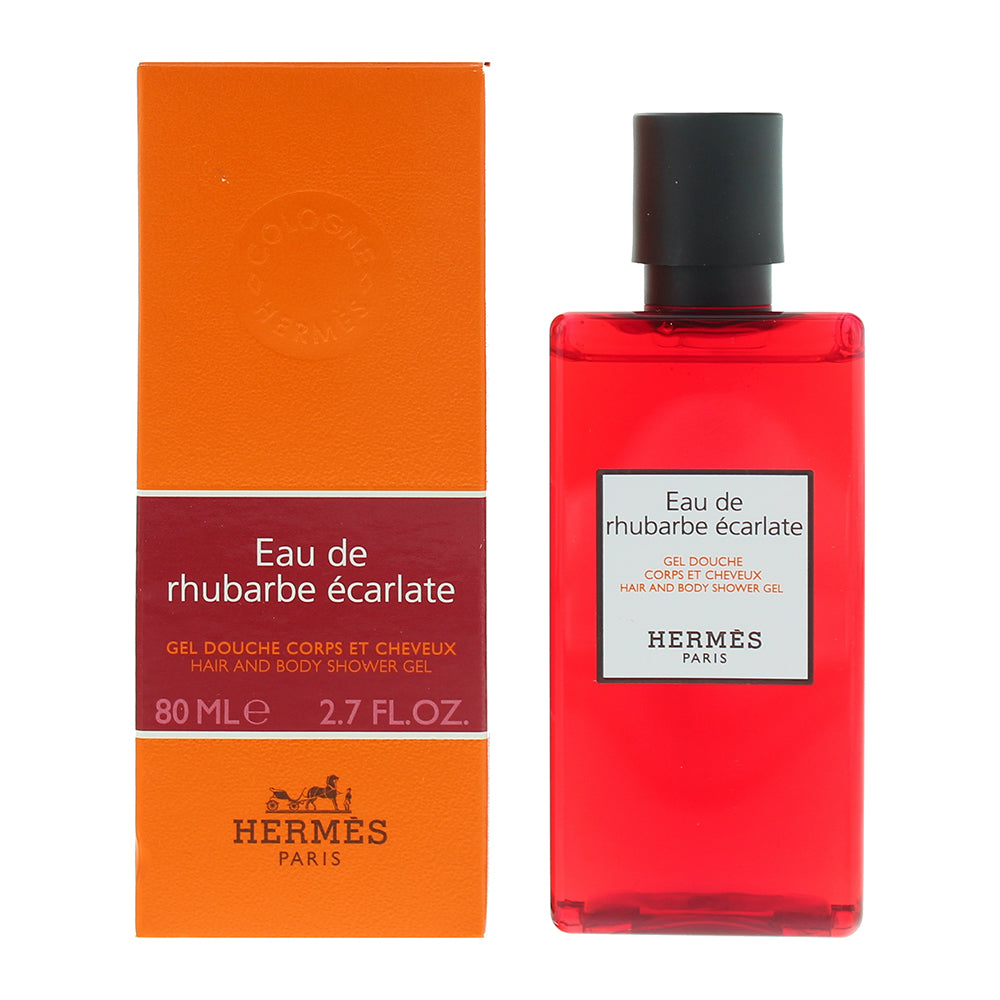 Hermès Eau De Rhubarbe Écarlate Shower Gel 80ml