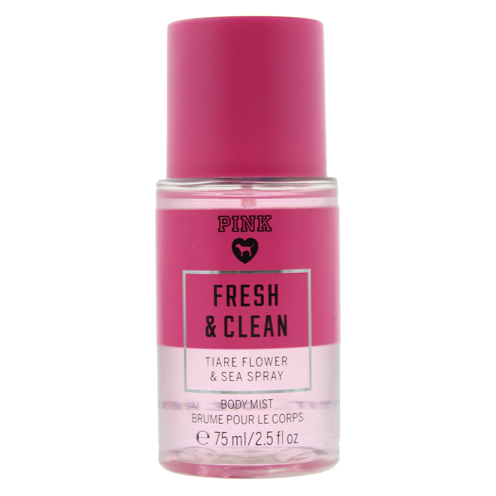 Victoria's Secret Pink Fresh & Clean Tiare Flower & Sea Spray Body Mist 75ml