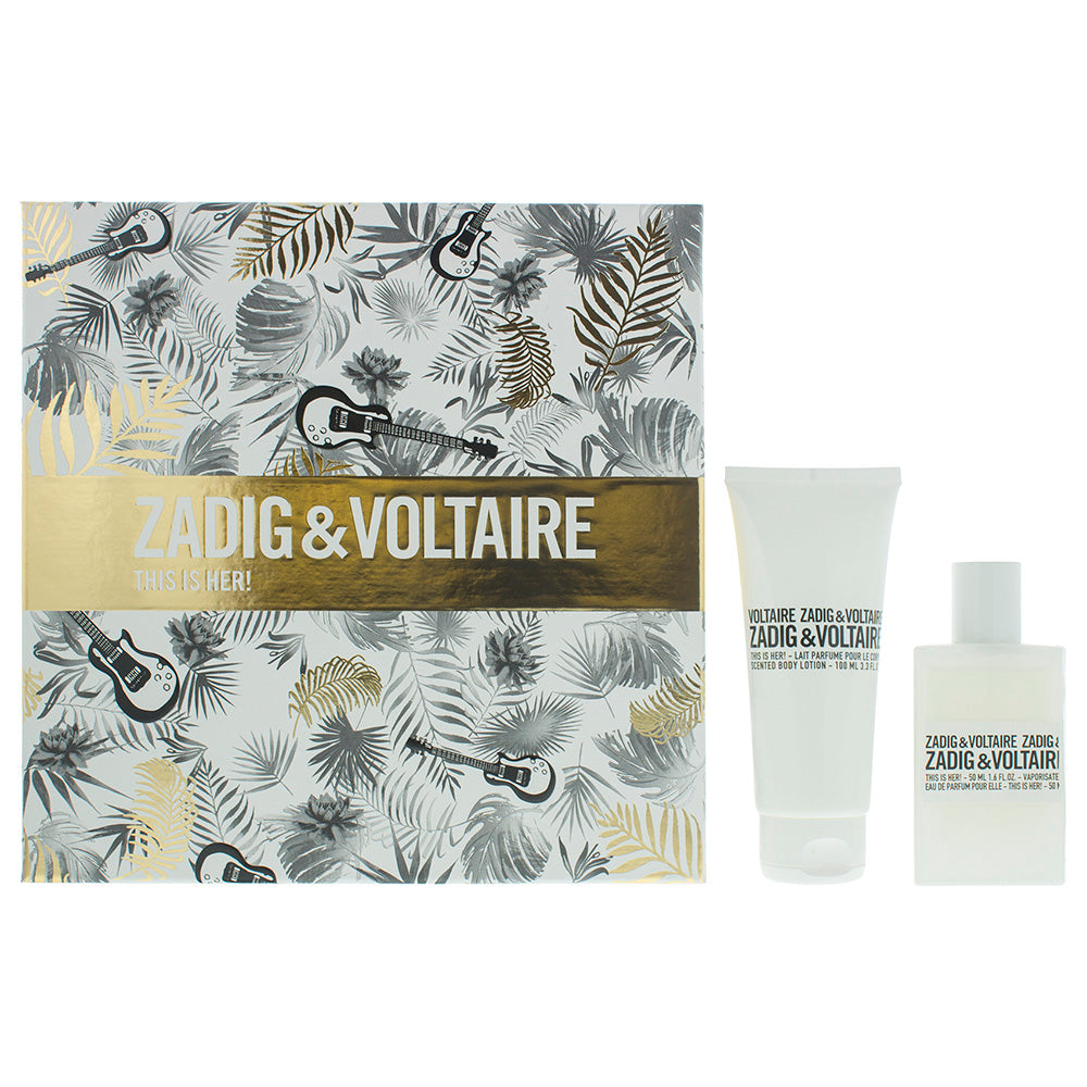 Zadig & Voltaire This Is Her! Eau de Parfum 2 Pieces Gift Set