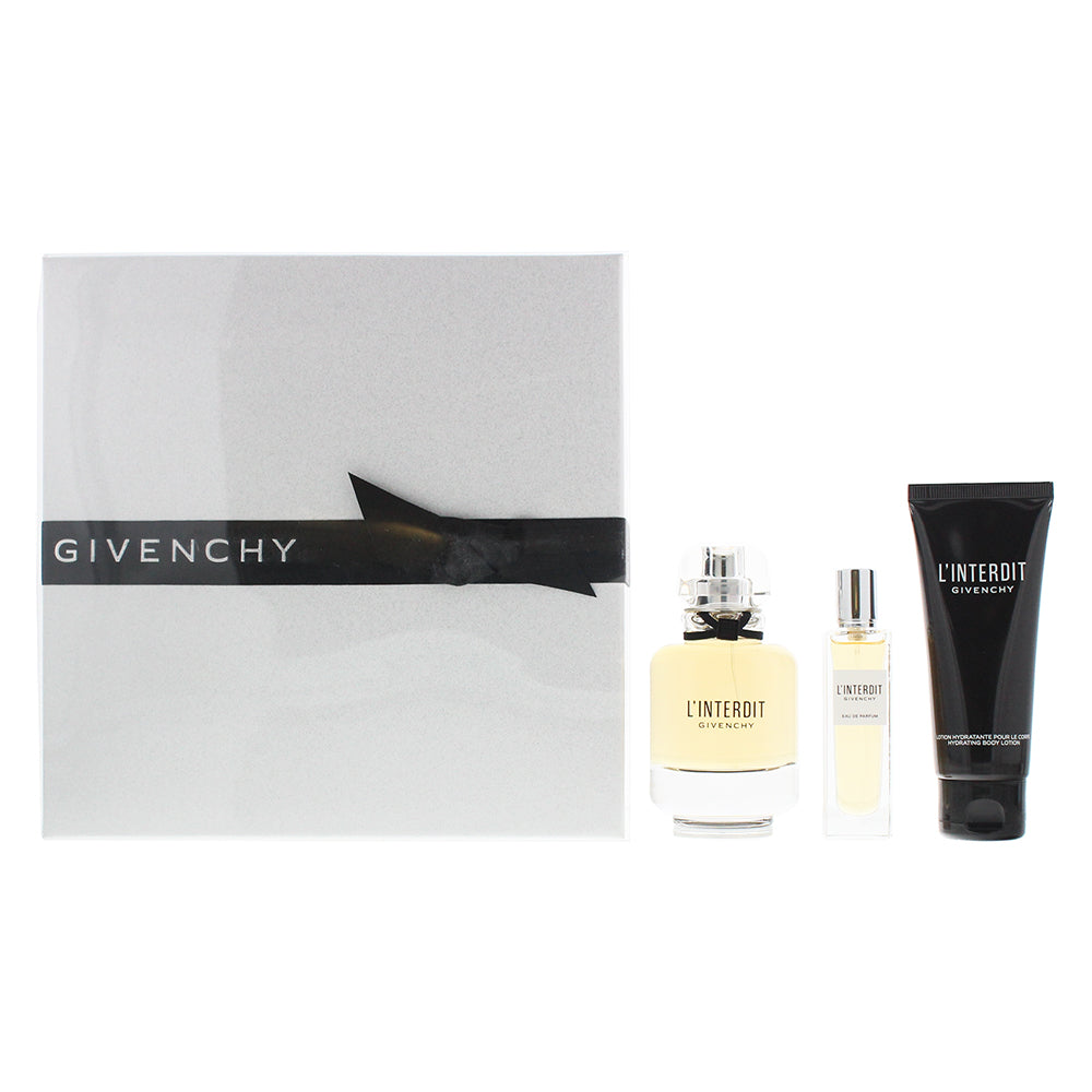 Givenchy L'interdit Eau de Parfum 3 Pieces Gift Set