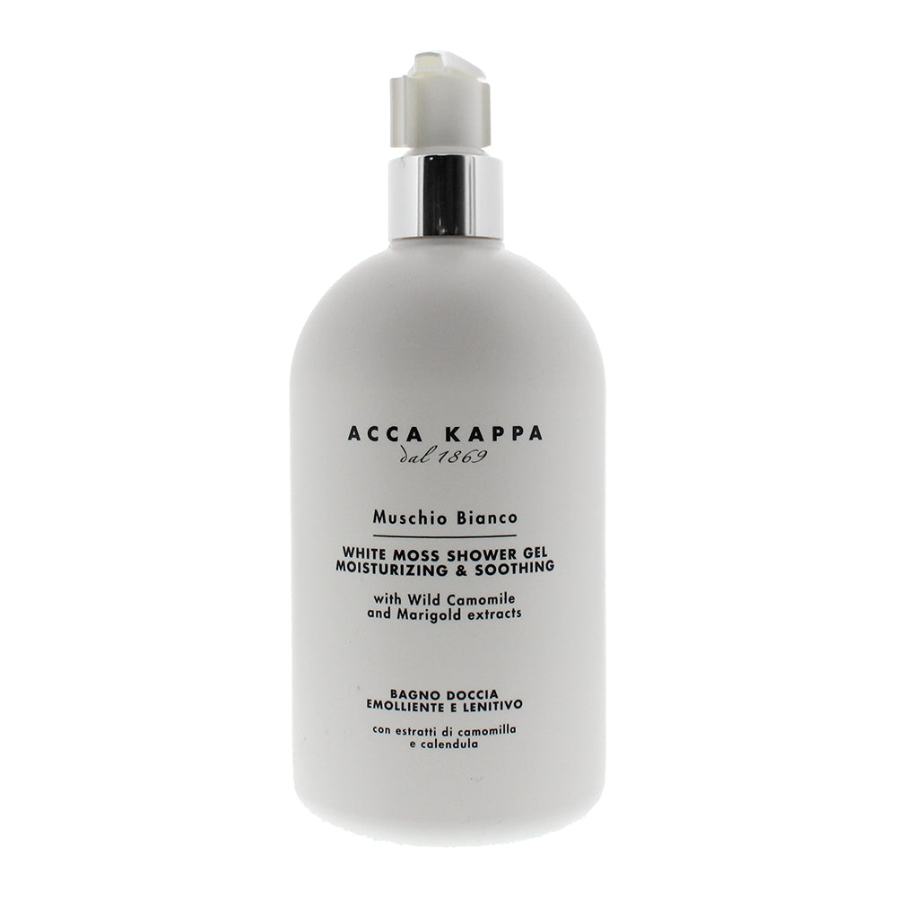 Acca Kappa White Moss Bath Foam & Showel Gel 500ml