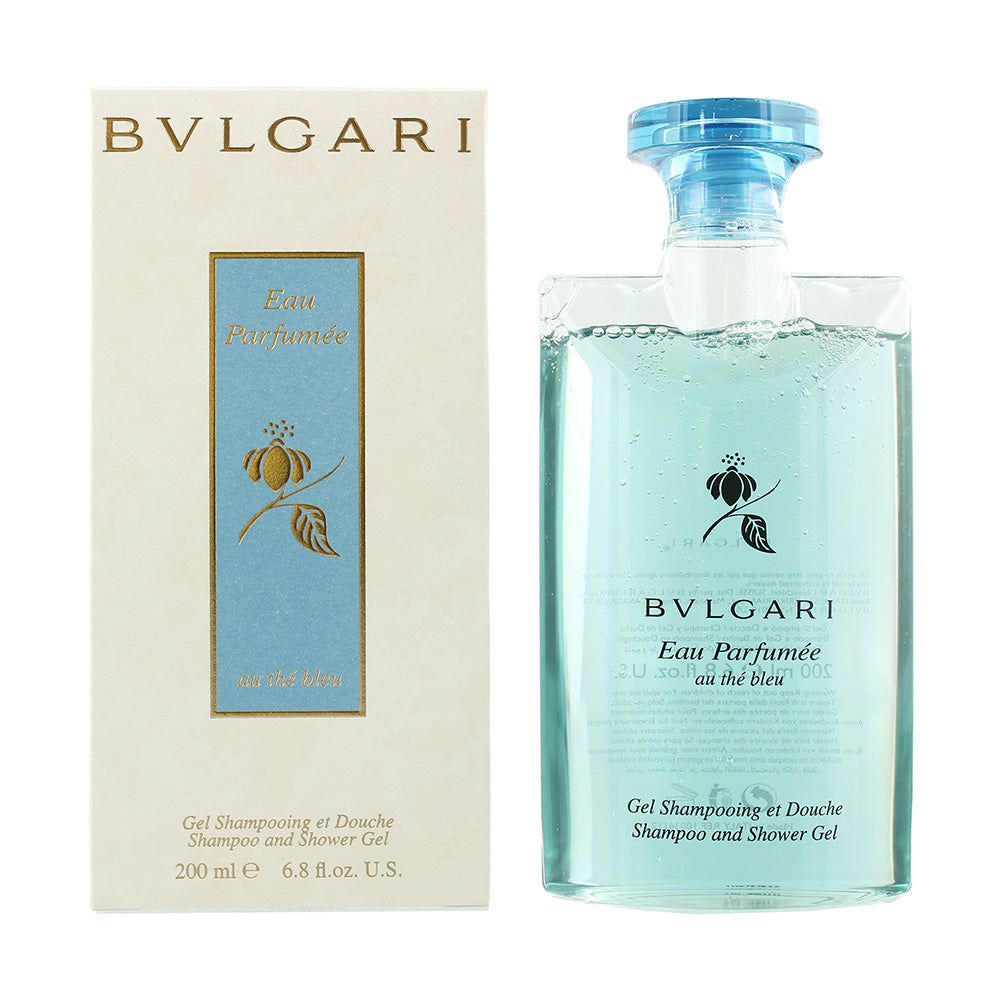 Bulgari Eau Parfumée au The Bleu Shampoo & Showel Gel 200ml