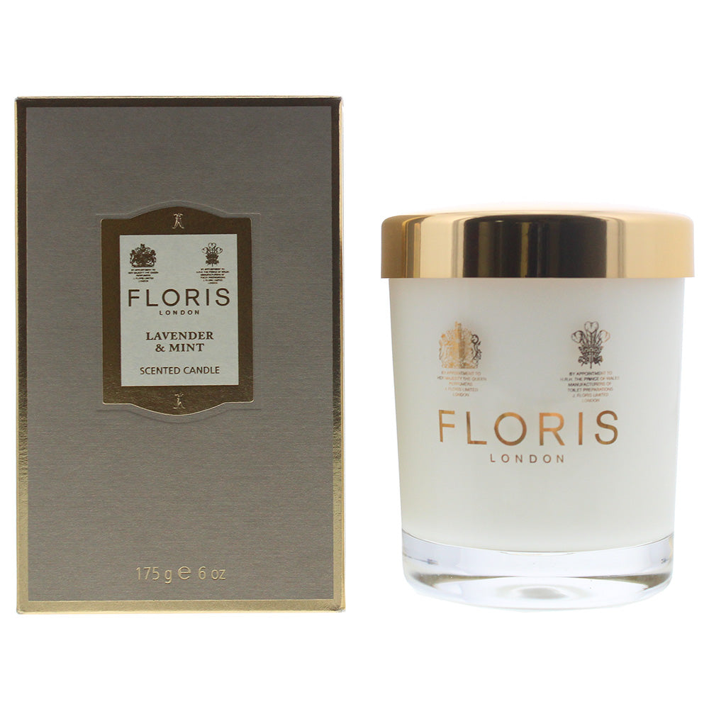 Floris Lavender & Mint Scented Candle 175g