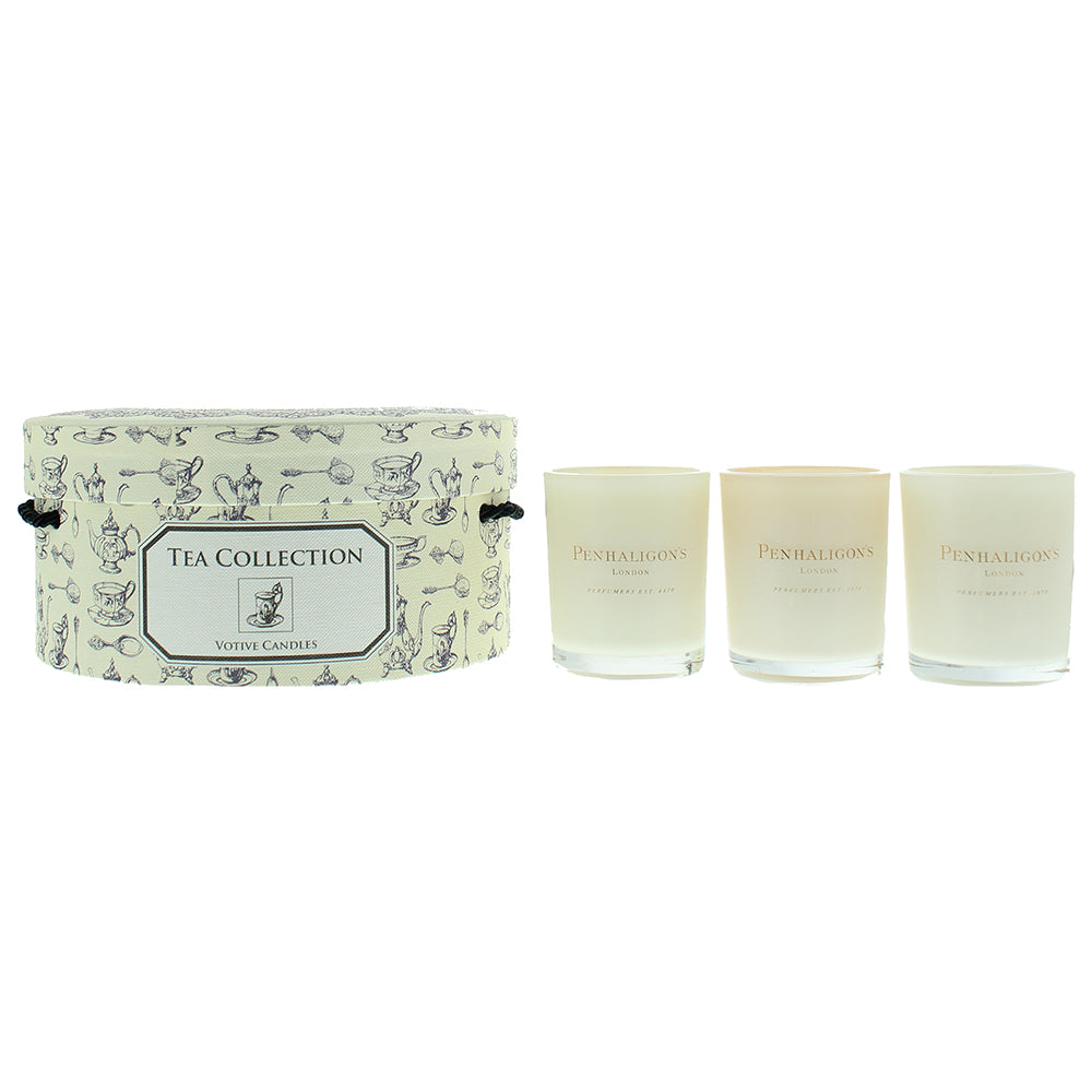 Penhaligon's Tea Collection Votive Candles : 3 x 75g