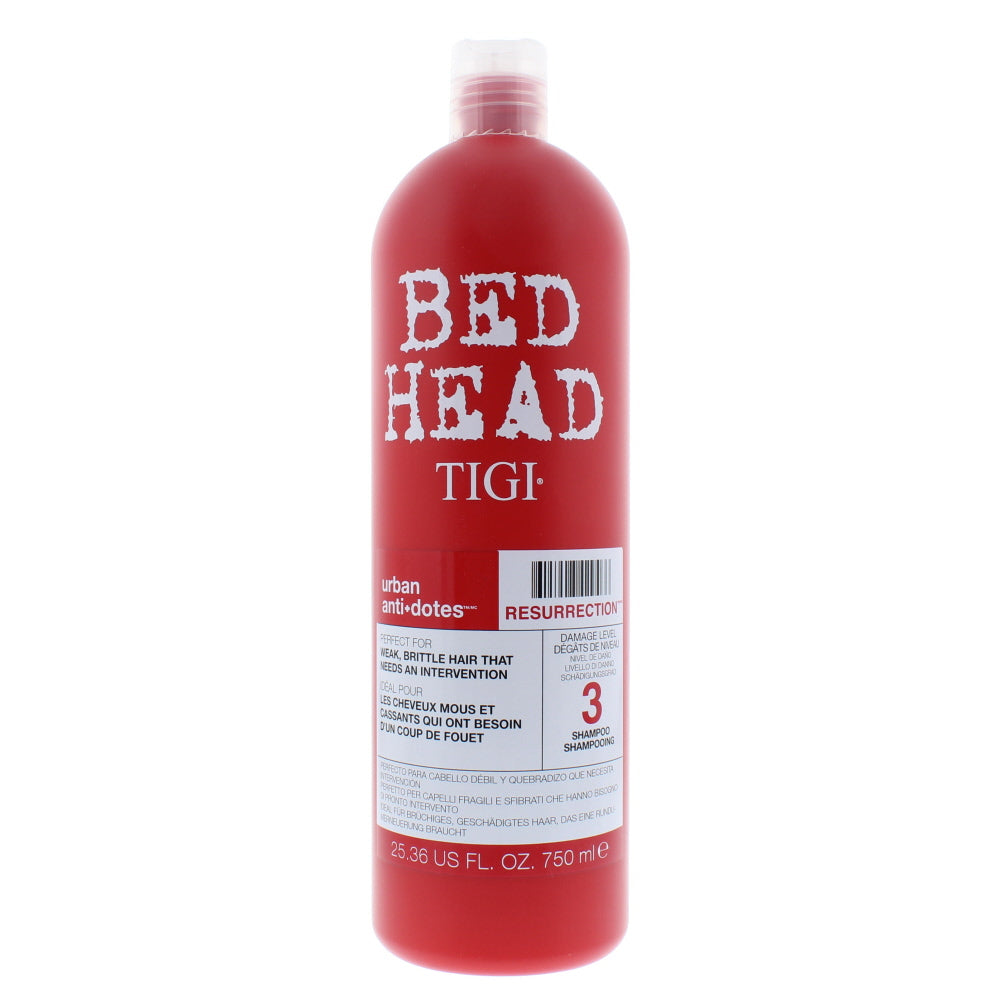 Tigi Bed Head Urban Antidotes Resurrection Shampoo For Weak Brittle Hair 750ml