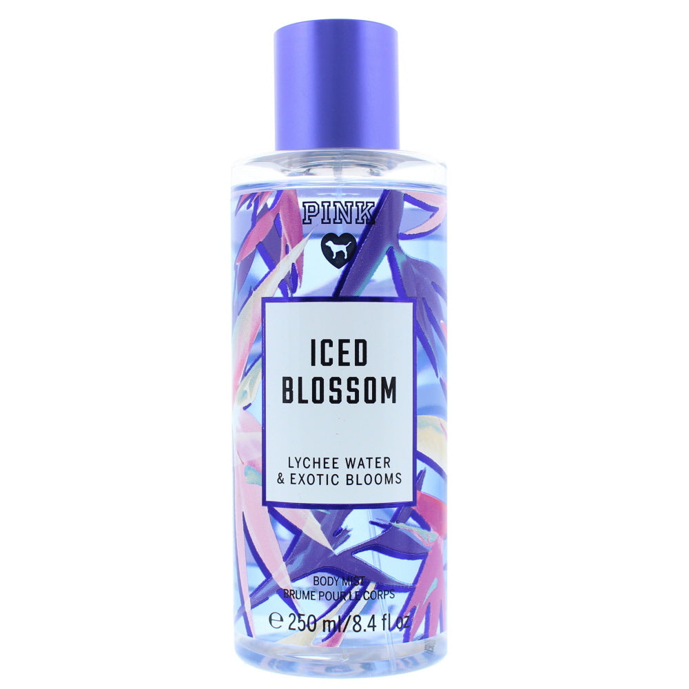 Victoria's Secret Pink Iced Blossom Lychee Water & Exotic Blooms Body Mist 250ml