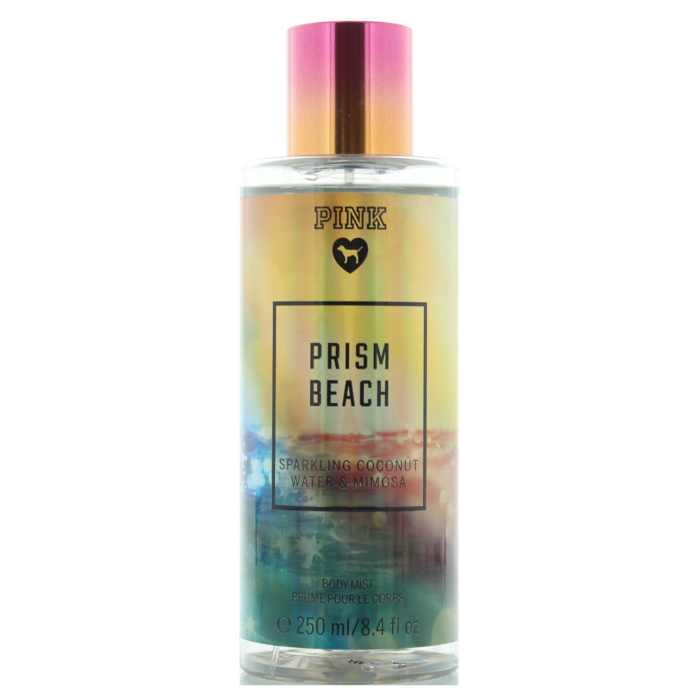 Victoria's Secret Pink Prism Beach Sparkling Coconut Water & Mimosa Body Mist 25