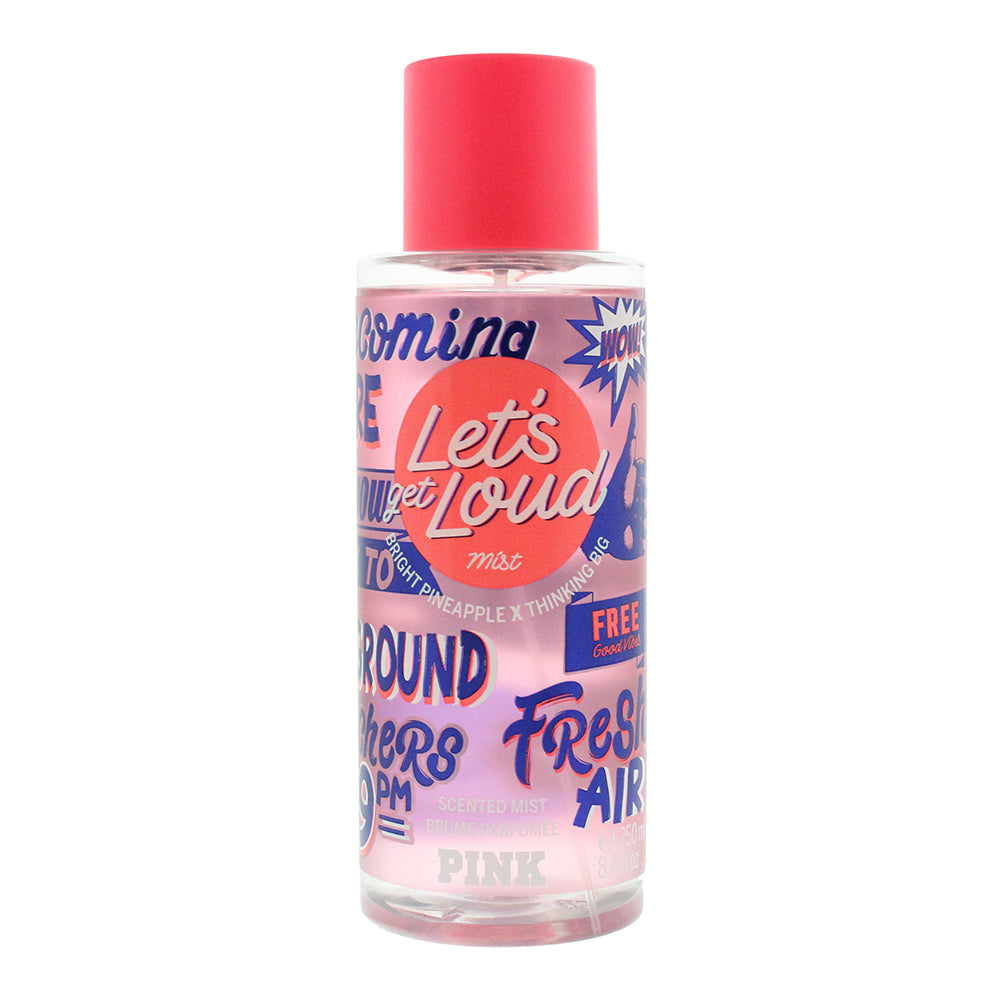 Victoria's Secret Pink Let's Get Loud Fragrance Mist 250ML