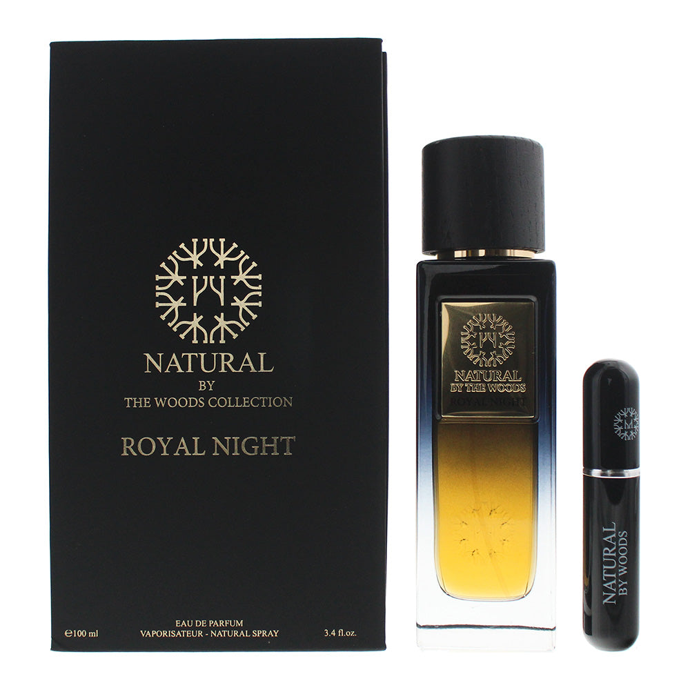 Natural by The Woods Collection Royal Night 2 Piece Set Eau De Parfum 100ml Eau De Parfum 5ml