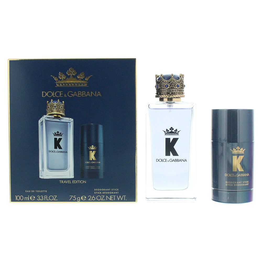 Dolce & Gabbana K Eau de Toilette 2 Piece Gift Set