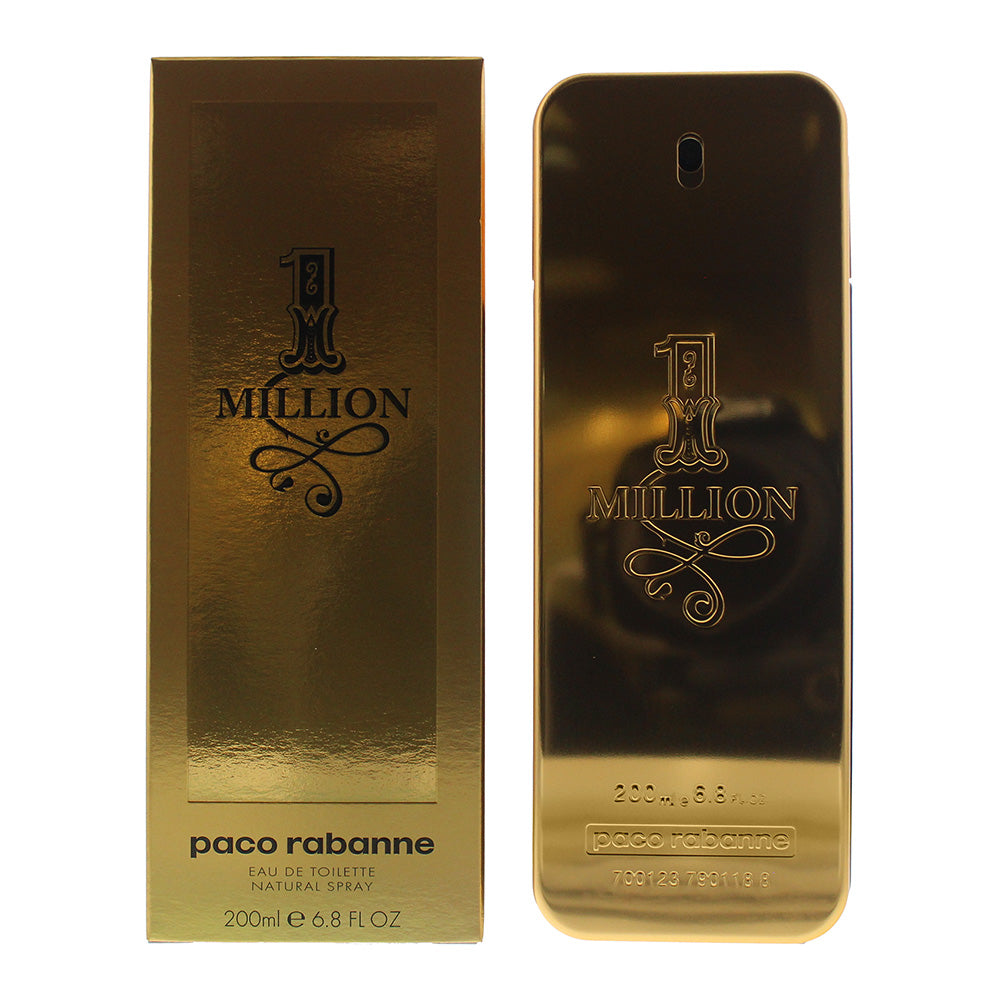 Paco Rabanne 1 Million Eau De Toilette 200ml