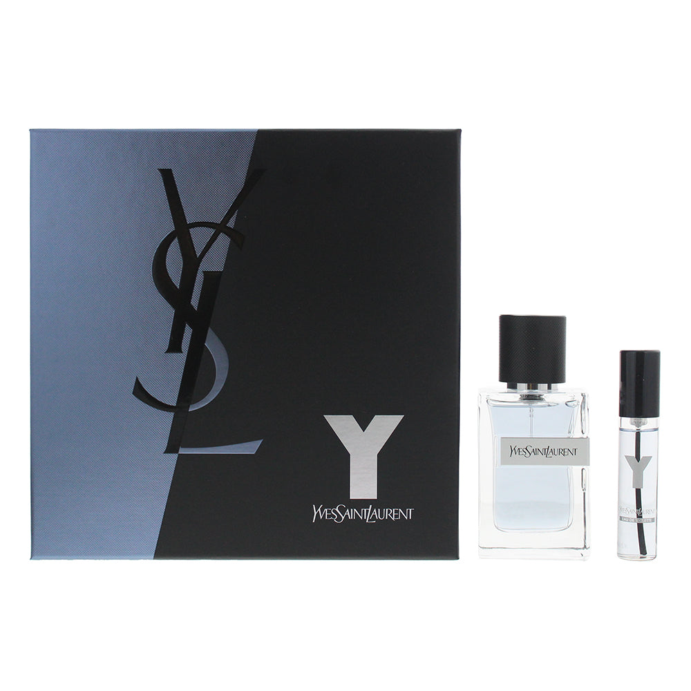 Yves Saint Laurent Y 2 Piece Set - Eau De Toilette 60ml - Eau De Toilette 10ml