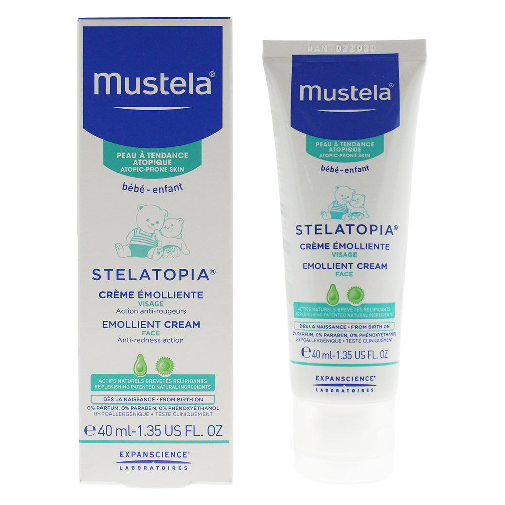 Mustela Stelatopia Emollient Face Cream 40ml