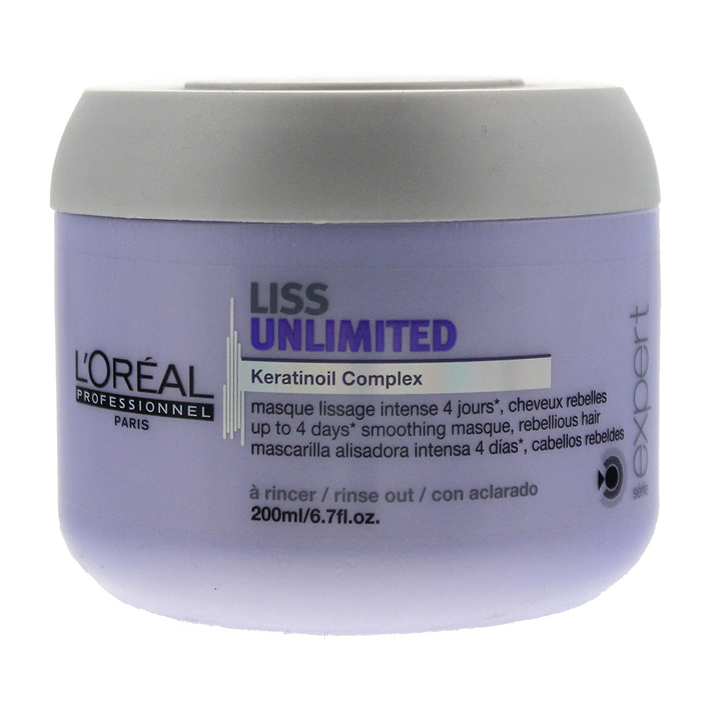 L'oreal Serie Expert Liss Unlimited Hair Mask 500ml