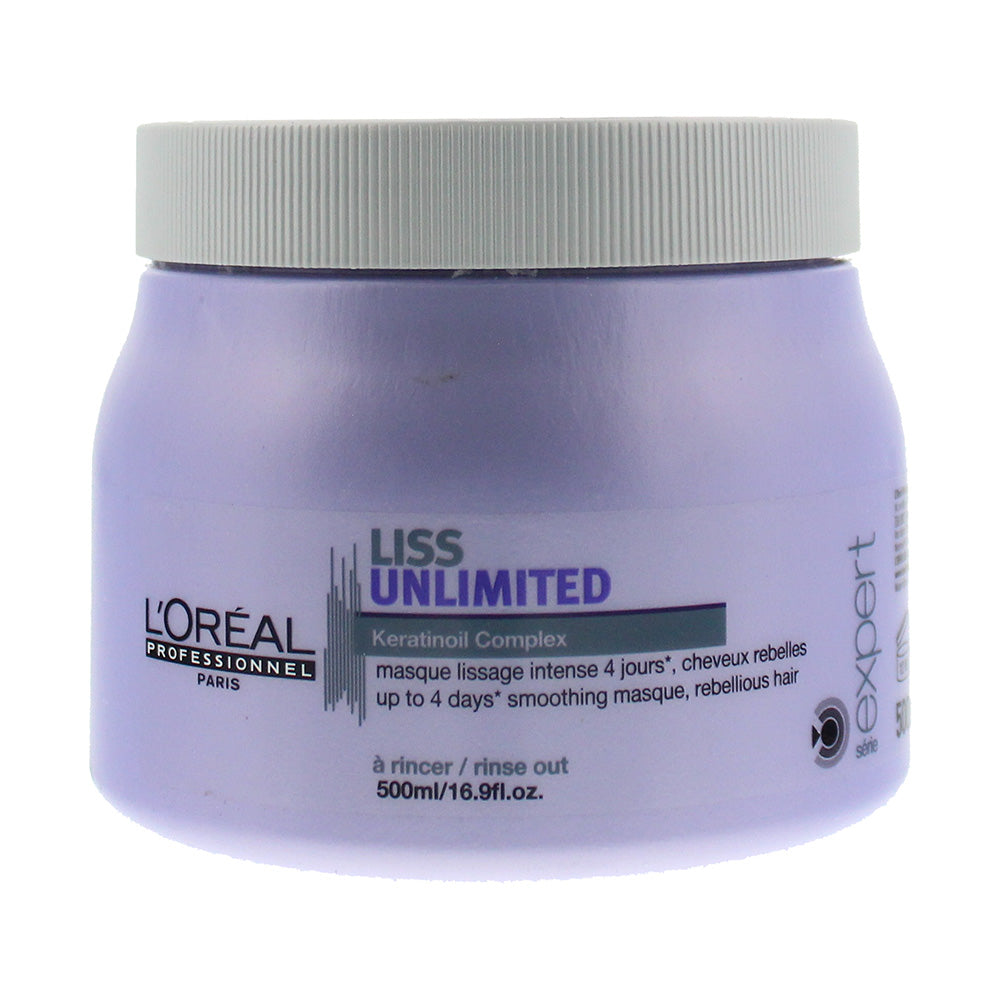 L'oreal Serie Expert Liss Unlimited Hair Mask 500ml