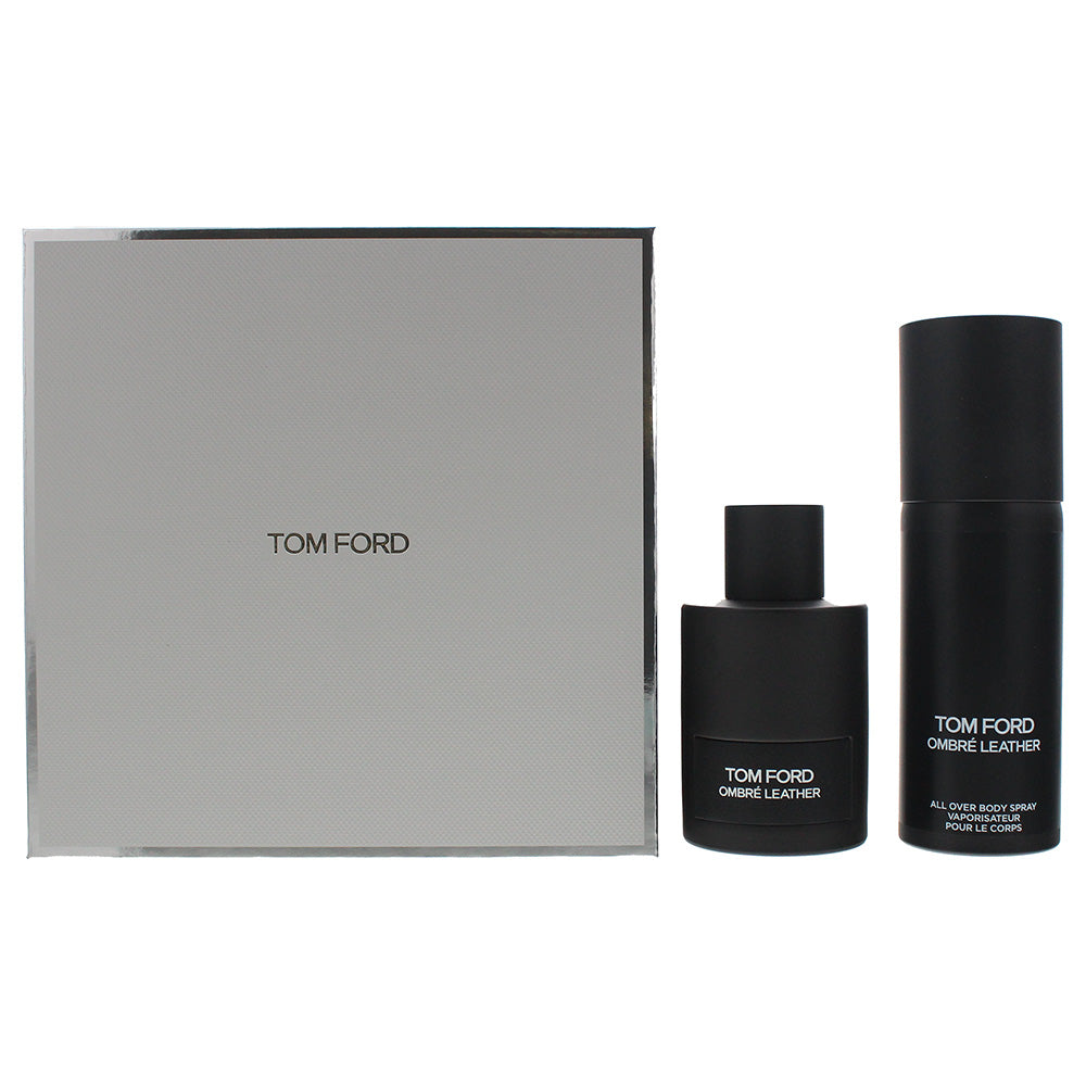 Tom Ford Ombré Leather Eau De Perfum 2 Piece Gift Set: Eau De Parfum 100ml - Body Spray 150ml