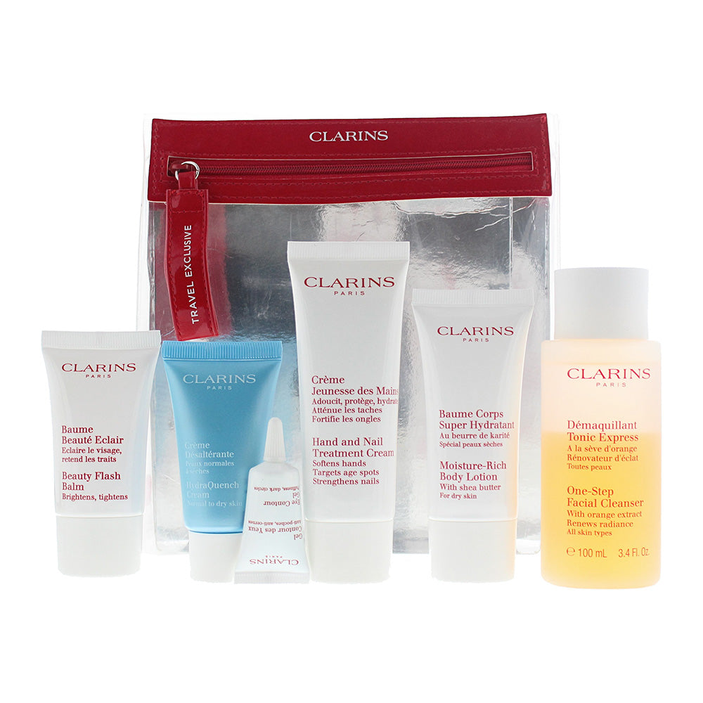 Clarins 6 Piece Gift Set: Take Off Essentials Set