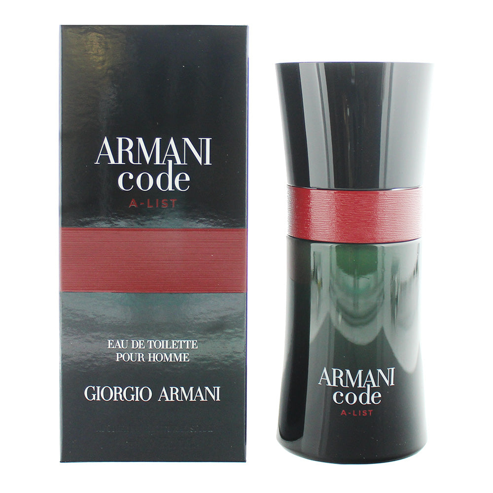 Giorgio Armani Code A List Eau De Toilette 50ml