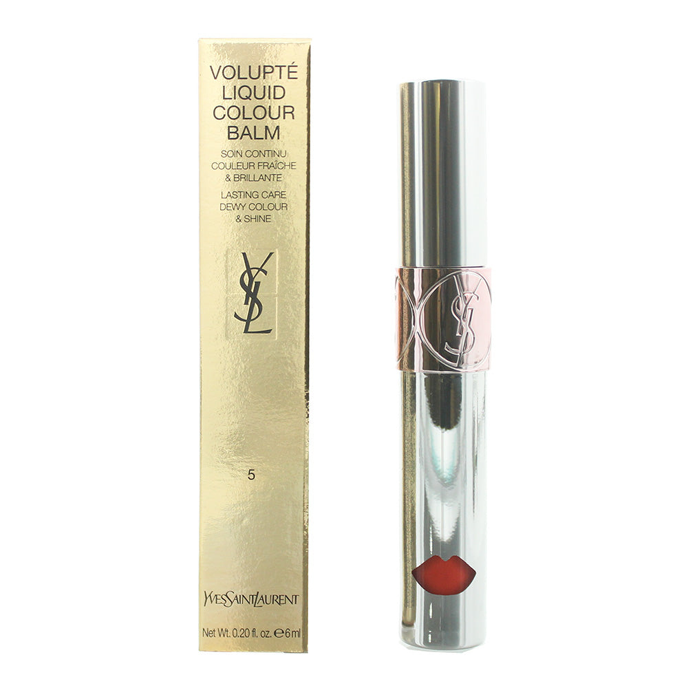 Yves Saint Laurent Volupte 05 Watch Me Orange Colour Balm 6ml