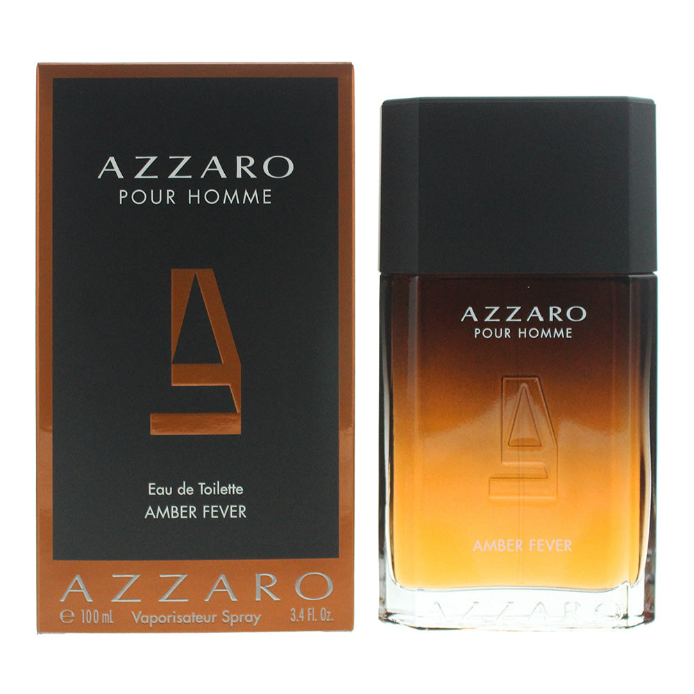 Azzaro Pour Homme Amber Fever Eau De Toilette 100ml