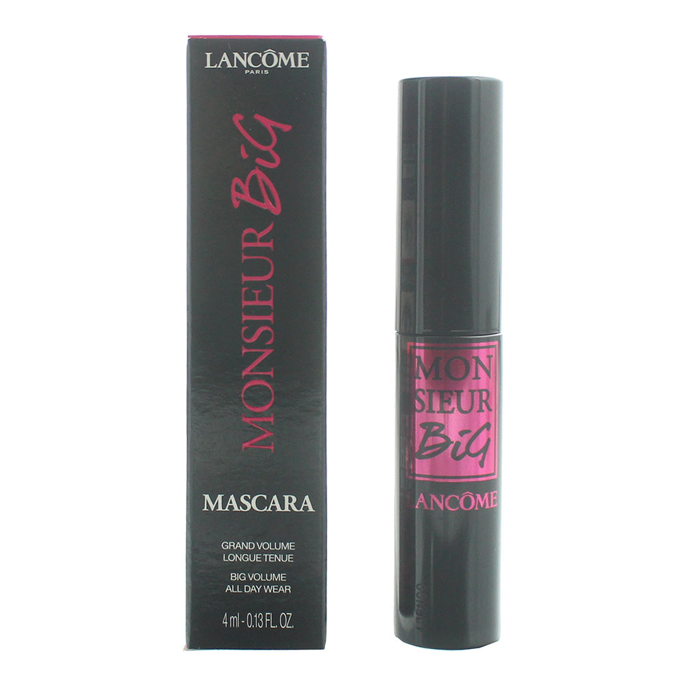 Lancome Monsieur Big Travel Size Black Mascara 4ml