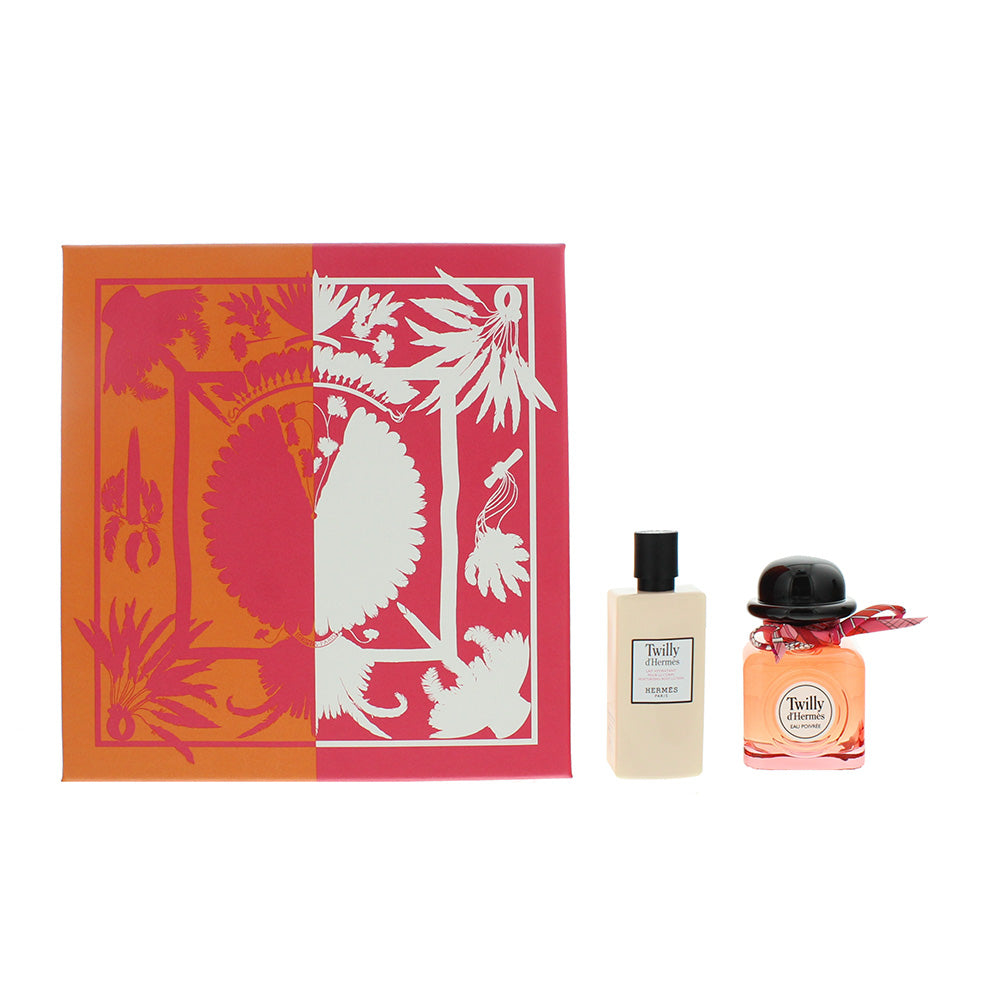 Hermes Twilly d'Hermes Eau Poivree 2 Piece Gift Set: Eau De Parfum 50ml - Body Lotion 80ml