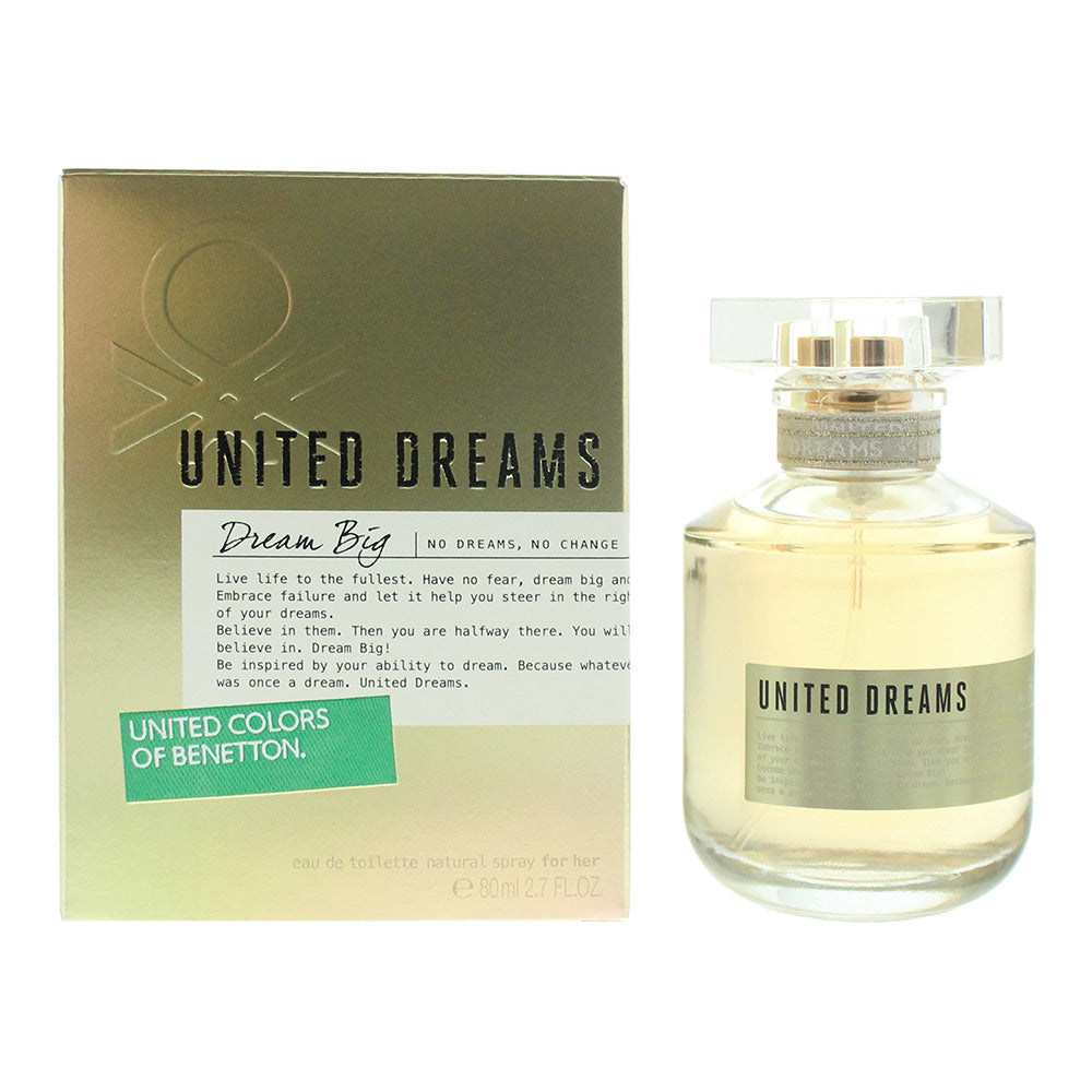 Benetton United Dreams Dream Big Eau De Toilette 80ml