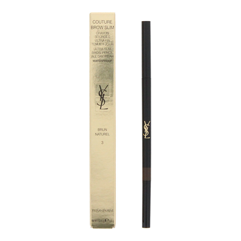 Yves Saint Laurent Couture Brun Naturel 3 Brow Pencil 0.05g